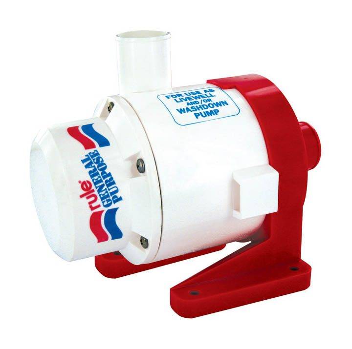 Rule Spolpump 3800 12V/24V i gruppen Pumpar / Spolpumpar hos Marinsystem (Rule 3800)